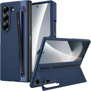 Miimall �Ή� Samsung Z Fold6 �P�[�X �y���t�� S �y�����[ �t�B�����t�� �X�^���h �M�����N�V�[ Z Fold 6 �X�}�z�P�[�X �q���W�ی� �ϏՌ� �R�p�K�i �y�� �X�N���b�`�ی� �����Y�ی� Galaxy Z Fold 6