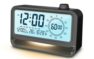 �f�W�^�����v�A�u�����v�AReviday�ڊo�܂����v�^�C�}�[�[�d���A���[��3�g�i�C�g���C�g�t�����邳���������_�����ʒ������x�\���V���v�����@�\��㎞�v(�u���b�N)