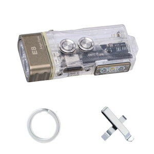 RovyVon E8 EDC �����d��USB C�[�d���A500���[�����f���A���d�����^�g�[�`�݊����� AAA �o�b�e���[ �L�����v�Ɩ����̂��߁A4000K 95+�����F�������v�r�[�Y�A9���[�h(���F��+365nm)