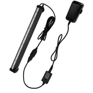 Etelux12LED���C�g�A�N�A���E�����C�g31cm��&RGB�����Ɩ��M�ы��Ϗ܋����琅���琬�������ȃG�l�������p(12LED)