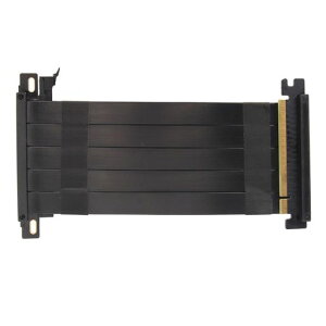 PCIE4.0X16�O���t�B�b�N�X�J�[�h�����P�[�u��PCIE4.0X16���C�U�[�P�[�u���A����180�xGPU�����P�[�u��4090RX7900XT�p(BLACK)