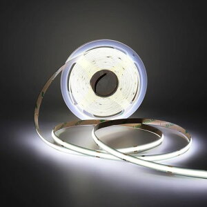 COBLED�e�[�v���C�gDC12V5m�����F6000K480LED/m������8mm���P�x�����F��CRI 95�h�b�g���X�ψ�������\�t���L�V�u���ؒf�\�����p���\��(���ʃe�[�v�t)�x�b�h���[���L�b�`���Ɩ�