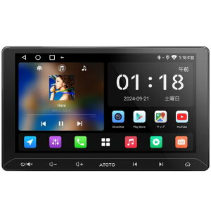 [10.1�C���`] ATOTOZONE A5L Android �f�B�X�v���C�I�[�f�B�I2DIN�A�A���h���C�h�i�r�AWi-Fi/BT/USB�e�U�����O�ɑΉ��A�J�[�X�e���IBluetooth�AAndroid Auto&CarPlay���C�����X�E�L��
