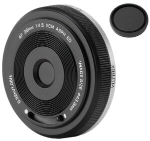 ViltroxAF28mmF4.5FEChip�����^�����Y�L�p�����YE�}�E���g�Œ�œ_�t���T�C�Y�Ή����^&�y��E�}�E���g�J������6400��6600��6700FX30ZV-E10II��7IV��7RV�Ȃ�