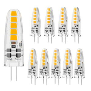 DICUNO G4���� LED�d�� �d���F 2W 20W�n���Q���d������ ������Ή� 185LM 2700K LED���C�g AC/DC 12V �S���� �L�z�� �ȃG�l 10��