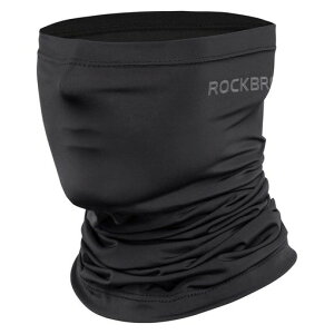 ROCKBROS�t�F�C�X�J�o�[uv�J�b�g�⊴�ėp�l�b�N�J�o�[���ꂵ���Ȃ����Ă��h�~UPF50+�z�������l�b�N�E�H�[�}�[�X�|�[�c���]�ԃo�C�N�ނ�S���t�����j���O�T�C�Y:OneSize�J���[:�u���b�N