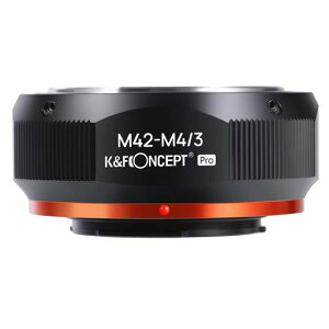 K&FCONCEPT�}�E���g�A�_�v�^�[M42�����Y-M4/3�J��������PROII�������d�グ���˖h�~����������M10125���[�J�[���c�X