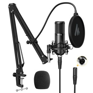 MAONO XLR�}�C�N �R���f���T�[�}�C�N �}�C�N�Z�b�g �P��w���� �z�M�p �A�[���X�^���h/XLR�P�[�u���t�� �����V�X�e��/�A���v/�~�L�T�[���� ���y����/�^��/������/YOUTUBE/�|�b�h�L���X�g�ɓK���c