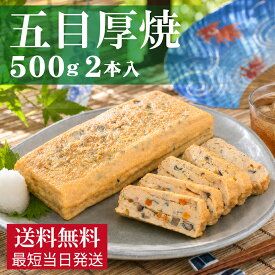 《 五目厚焼き玉子 2本セット 》冷凍 500g×2本 合計1kg 約20.5cm 五種の具材 だし巻き卵 甘め 玉子焼き 卵焼き 送料無料 最短即日発送 手巻き寿司 具材 敬老の日 ギフト 食品 お取り寄せグルメ 贈答用 手土産 お祝い おかず お弁当 おつまみ 和食 惣菜 信州産たまご使用