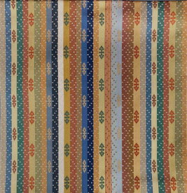 龍村美術織物裂　出帛紗　（天平段文錦）