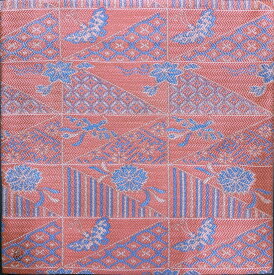 東福門院裂写　紹巴　古帛紗　　土田友湖　造