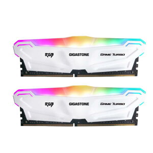 【発光型 DDR4】GIGASTONE Game PRO 8GBx2枚 (16GB Kit) DDR4 3600MHz PC4-28800 CL 18-22-22-42 Intel XMP 2.0 AMD Ryzen 1.35V UDIMM 288 ピン