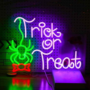Trick Or Treat�l�I���T�C�� �ʔ����N���L�����f�B�[LED�l�I�����C�g �n���E�B���l�I���T�C�� �ǂ̑����p�����\��USB�n���E�B�[�����C�g�A�b�v �n���E�B�[���p�[�e�B�[�z�[���l�I�������p�T