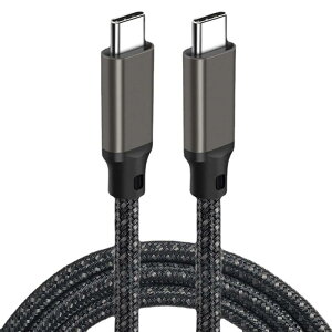 USB-C  USB-C P[u SLEIJAOOEy100W }[d/USB 3.2 Gen 2x2-20Gbpsf[^]zPD3.0/QC3.0[d 4K/60Hz fo E-Marker ϋv type-cP[u