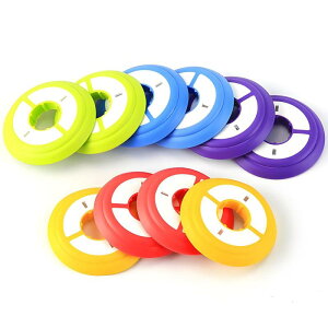 仕掛け巻き スプール 釣り糸保護収納 仕掛け 10個セット カラーは5色 ライト級 耐久性 シリコーン 釣り糸スプール ポータブル アウトドアでのアングラーに便利