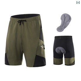 サイクリング　ウェア　スーツ ドイツ製 ツー イン ワン サイクリング ショーツ マウンテンバイク パンツ メンズ シリコンパッド 自転車 レジャー 通勤 サイクリングウェア