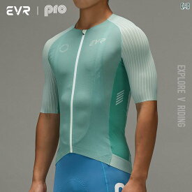 サイクリング　ウェア　スーツ EVR メンズ サイクリングジャージ 半袖 夏高 伸縮性 通気性 秋 ロード サイクリング トップ PRO シリーズ