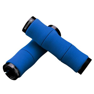 ROCKBROS(ロックブロス)自転車 グリップ スポンジグリップ 衝撃吸収 エルゴグリップ 超軽量 ロックオンタイプグリップ 内径22mm 滑り止め 握りやすい バイクグリップ クロスバイク サイクルグ