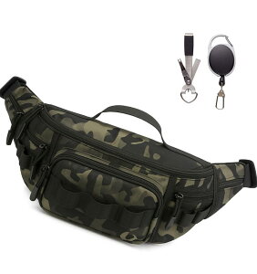 Thujopsis フィッシングバッグ 釣りバッグ 防水 ウエストポーチ タックルバッグ エギングバッグ ヒップバッグ 2way ラインカッター付き