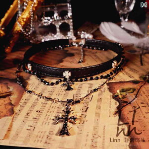 Y2K �`���[�J�[�@�l�b�N���X�@���f�B�[�X Linn ~ �_�[�N �S�V�b�N �N���X �l�b�N���X Yabi ���U�[�J���[ ���g�� �X�^�b�L���O ���� �`���[�J�[