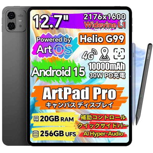 TECLAST Artpad Pro ^ubg 12C` Helio G99AX^CX T-PentA10000mAh+PD30WA2176x1600 IPS Android 15 ^ubg 12.7C`A20GB+256GB+1TBg 2