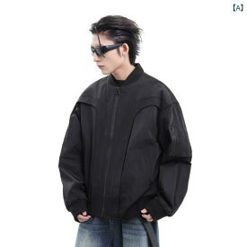 　アウター　メンズ　ジャケット　パーカー アメリカン ボン バー パイロット ジャケット コート メンズ 春 ファッション クリーン フィット ショート ma 1 野球 ユニフォーム