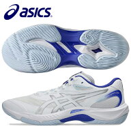 アシックス　Volleyball　バレーシューズ　V-SWIFT FF 5　1053A073　101　White/Cobalt Burst　送料無料