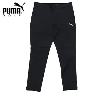 ゴルフパンツ プーマ ゴルフウエア ゴルフハイパーストレッチチドリスリムテーパードパンツ 624945 02 ネイビー 送料無料 ウエスト86cm