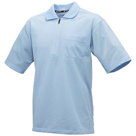 エスエスケイ 審判ウェア＆用品 審判ウェア 審判用半袖ポロシャツ(ファスナータイプ) UPW027HZ (65)パウダーブルー メンズ・ユニセックス