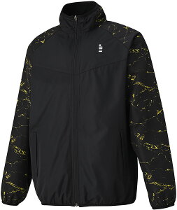 ゴーセン テニス ウィンドジャケット裏起毛 ウインドウェア ウィンドウォーマージャケット Y2340 39 ブラック ユニセックス