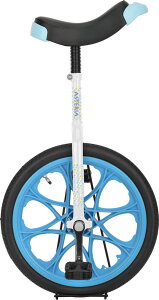 ゼットガッコウタイイク 学校体育器具 一輪車 器具・備品 一輪車エアタイヤ18 ZR631 1123 ホワイト×ブルー