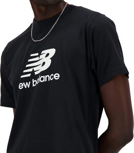 �j���[�o�����X �}���`�X�|�[�c T�V���c T�V���c 53 New Balance Stacked Logo �V���[�g�X���[�uT�V���c MT41502 BK �u���b�N �����Y