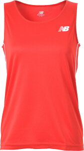 ニューバランス 陸上・ランニング ノースリーブシャツ ゲームシャツ・パンツ 53 レーシングシャツ JWTR9054 RED レッド レディース