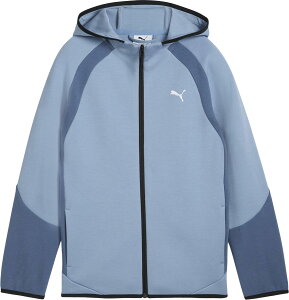 プーマ マルチスポーツ ジャケット スウェット・トレーナ EVOSTRIPE FZ HD DK B 691131 34 Cool Blue ジュニア