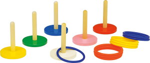 トーエイライト 輪投げ 輪投げ(6色1組) B2421