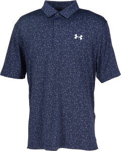 A_[A[}[ St |Vc |Vc UA PLAYOFF 3.0 PRINTED POLO 1378677 424 Midnight Navy/Downpour Gray/Halo Gray Y