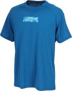 A_[A[}[ 싅\tg{[ TVc TVc UA TECH GRAPHIC SHORT SLEEVE T-SHIRT UAebN OtBbN V[gX[u TVc 6001301 426 Varsity Blue/Comet Green Y