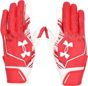A_[A[}[ 싅\tg{[ obeBOO[u obeBOOu UA CLEAN UP BATTING GLOVES UAN[Abv obeBOO[u 6001317 600 Red/White {[CY