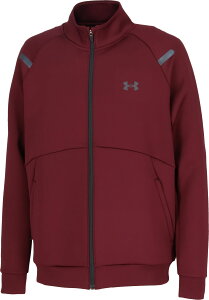 A_[A[}[ }`X|[c WPbg g[jOEFA UA ARMOUR KNIT TRACK JACKET 6007743 600 Dark Maroon Y