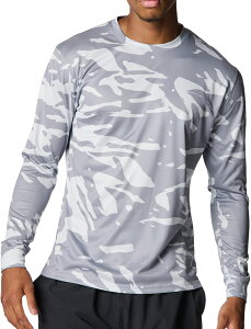 A_[A[}[ 싅\tg{[ T TVc UA TECH NOVELTY LONG SLEEVE CREW NECK T-SHIRT 6007968 35 Steel Y