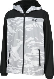 A_[A[}[ 싅\tg{[ WPbg g[jOEFA UA TRICOT WOVEN FULL-ZIP HOODED JACKET 6007972 35 Steel Y