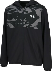A_[A[}[ 싅\tg{[ WPbg g[jOEFA UA WOVEN FULL-ZIP HOODED JACKET 6007975 1 Black Y