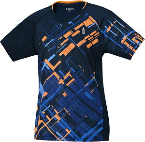 ゴーセン テニス ゲームシャツ ゲームシャツ・パンツ レディース ゲームシャツ T2521 17 ネイビー レディース