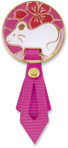 ハタチ グラウンドゴルフ マーカー グッズその他 干支リボンマーカー BH6077 A 子(ねずみ)