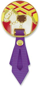 ハタチ グラウンドゴルフ マーカー グッズその他 干支リボンマーカー BH6077 G 午(うま)