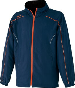 チームゼット マルチスポーツ ウインドウェア ウインドブレーカージャケット TEZ551S 2956 ネイビー×オレンジ ユニセックス