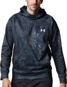 A_[A[}[ }`X|[c t[fB XEFbgEg[i UA ARMOUR FLEECE CAMO HOODIE 6007737 1 Black Y