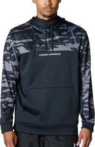 A_[A[}[ 싅\tg{[ XEFbgp[J[ XEFbgEg[i UA ARMOUR FLEECE HOODIE 6007970 1 Black Y