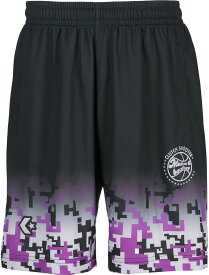コンバース バスケットボール プラクティスパンツ Tシャツ プラクティスパンツ(ポケット付き) CB252866 1974 ブラック×パープル ユニセックス
