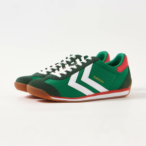 �q�������� �V���[�Y �X�|�[�c�J�W���A���V���[�Y STADION NYLON HM228533 (6132)GREEN/WHITE �����Y�E���j�Z�b�N�X